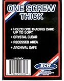 BCW 1 Screw Thick Card Holder - 50