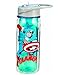 Vandor 26810 Marvel Captain America 18 oz Tritan Water Bottle, Blue, Red, and White