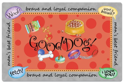 CounterArt 'Good Dog' Pet Placemat