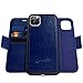 Newseego Compatible with iPhone 11 Pro Max 6.5 Inch Case,Wallet Case [Detachable 2 in 1 Wallet Folio] [Premium Vegan Leather] 2-Way Stand Flip Folding Slim Cover-Blue