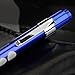 Pen Light, Escolite LED Penlight Nurse Medical with Pupil Guage for Doctors Nurses White Blue