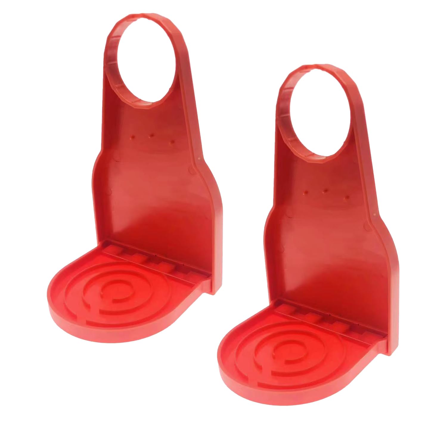 Photo 1 of 2 Pack Laundry Detergent Cup Holder, Detergent Drip Catcher Drip Tray Catcher No More Mess or Leaks and Drips for Laundry Room - Red