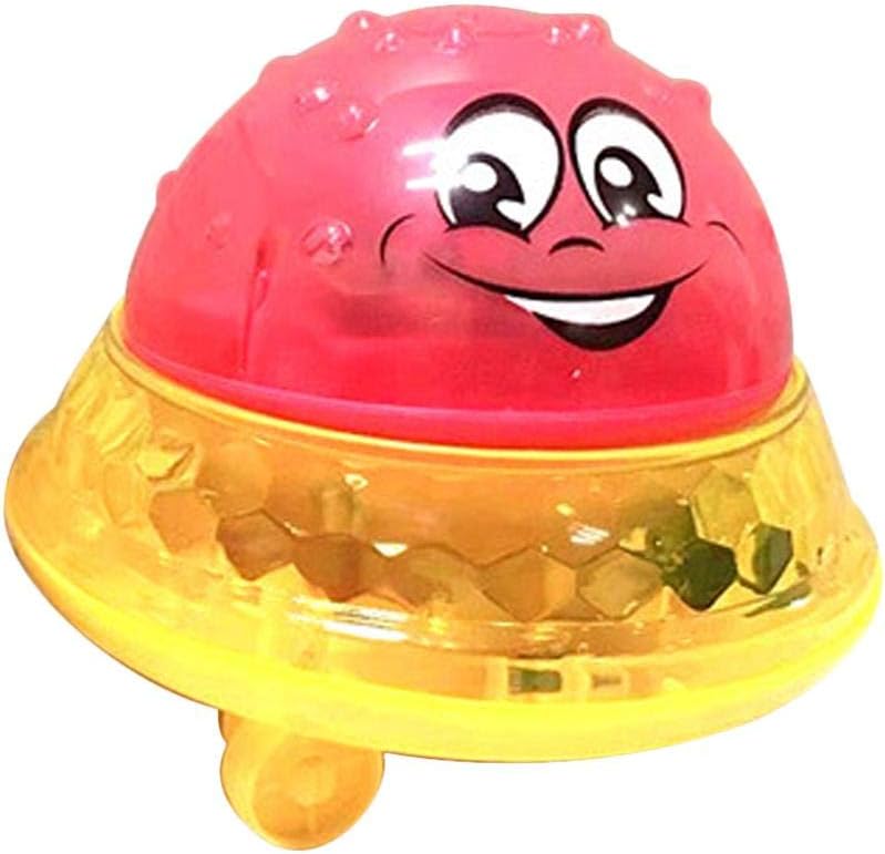 Dailyfun Bath Toy Light Cute Infant Children's Electric Induction Sprinkler Toy Light Play Bath Toy Water Toys Realistic(can Sing)