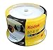 KODAK BD-R 6x 25GB 50-Pack Cakebox, White Inkjet Printable
