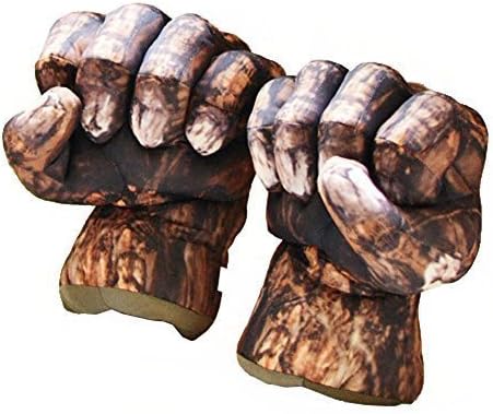 Devil Hulk Soft Plush Boxing Gloves Toys Costume Props for Kids Halloween Gifts by The Hulk