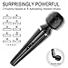 Wand Massager Handheld Wireless Waterproof and USB Rechargeable with 8 Powerful Vibration Patterns 3 Speeds, James Love Electric Therapy Personal Body Massaging for Back Neck Shoulder Legs Massage