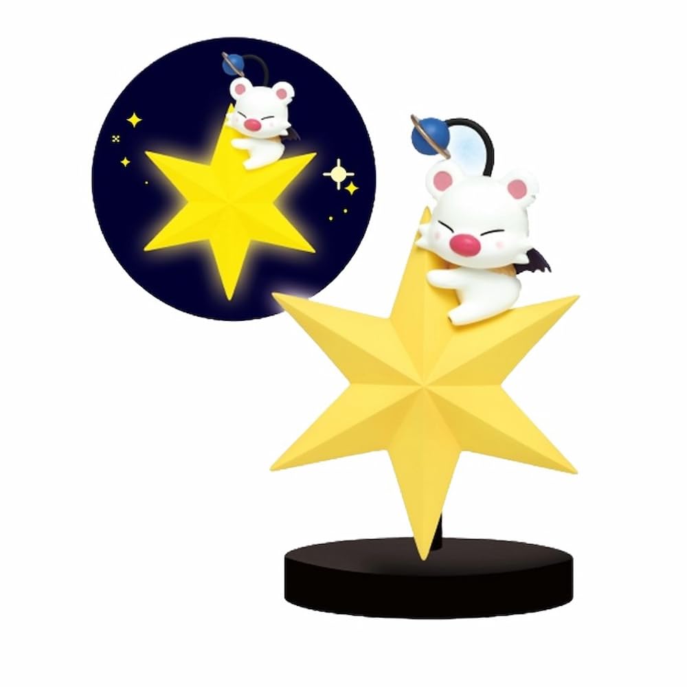 Taito Final Fantasy Brave Exvius Trust Moogle Room Lamp Light, 6.3"
