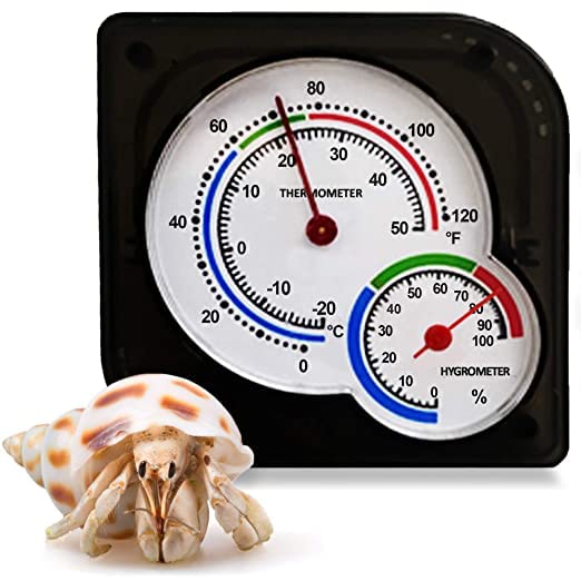 Mua SunGrow Hermit Crab Humidity and Temperature Reader, Black Analog