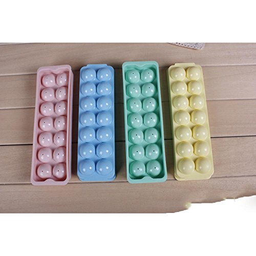 14 Grids Ice Ball Sphere Maker Mold Ice-making Cube Tray Random Color - Thumbnail 4