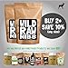 Wild Raw Nibs, Organic, Fair Trade Cacao Nibs, Single-Origin, Gluten-Free, non-GMO Chocolate Superfood (16 ounce)
