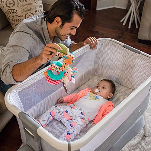 Bed Side Crib for Baby - Sleeper Bassinet Includes Travel Case, Mattress, Sheet, and Urine Pad - Keep Newborn Babies Close When in Your Bed - Bedside Bassinets by ComfyBumpy Co