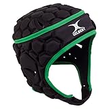 Gilbert Falcon 200 Headguard - Black/Green