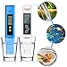 PH Meter, TDS Meter Digital EC&Temperature Test Meter 4 in 1 Set for Indoor, Pool and Aquarium Swimming