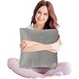 Plush Weighted Pillow 9lbs - Enhances Relaxation and Comfort with Ultra Plush Cooling Fabric - Cool Alternative to Weighed Bl