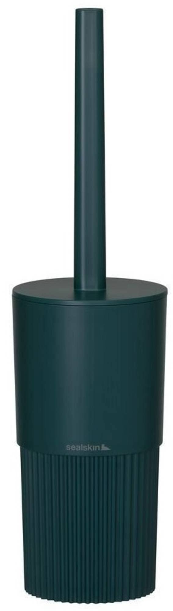Sealskin Brave Toilet brush and holder freestanding Dark green, B x H x T: 105 x 400 x 105 mm