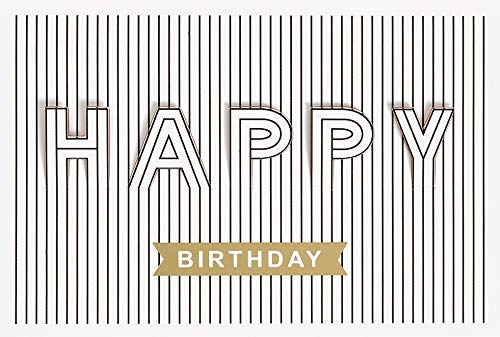 Birthday Card Lifestyle Happy Lasered Landscape 11.6 x 16.6 cm