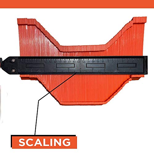 Contour Gauge Profile Tool (5 Inch & 10 Inch) Irregular Shapes for