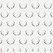 Carousel Designs Silver Gray Antlers Fabric by the Yard