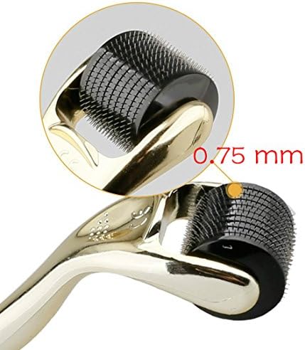Beauty Professional Grade Precision Rolling with Fast, Dramatic Results, Treating Acne Scars, Beauty Wand Skin Care Tool ,DNS-540 Pins (Silver-0.75 mm)