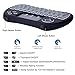 Mini 2.4Ghz Backlight Wireless Keyboard Mouse Touchpad Rechargeable Li Ion Battery For Pc / Pad / Xbox 360 / Ps3 / Google Android Tv Box / Htpc / Iptv