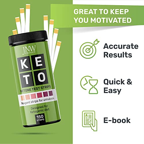 Ketone Test Strips 150 Quick & Easy Keto Strips Urine Test Strips