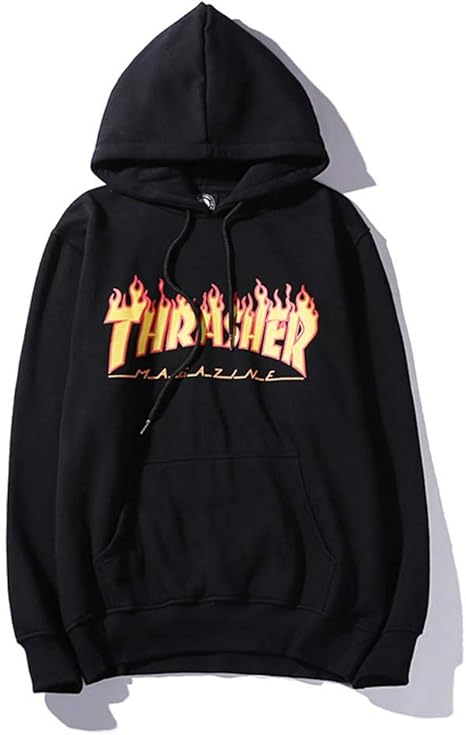 felpa thrasher nera donna