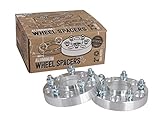 20mm (0.75 inch) 5x114.3 Hubcentric Wheel Spacers with 12x1.5 Studs for Toyota Avalon Camry Supra MR2 Scion Tc xB Lexus ES300 ES330 ES350 IS250 IS300 IS350 GS300 GS350 (60.1mm bore)