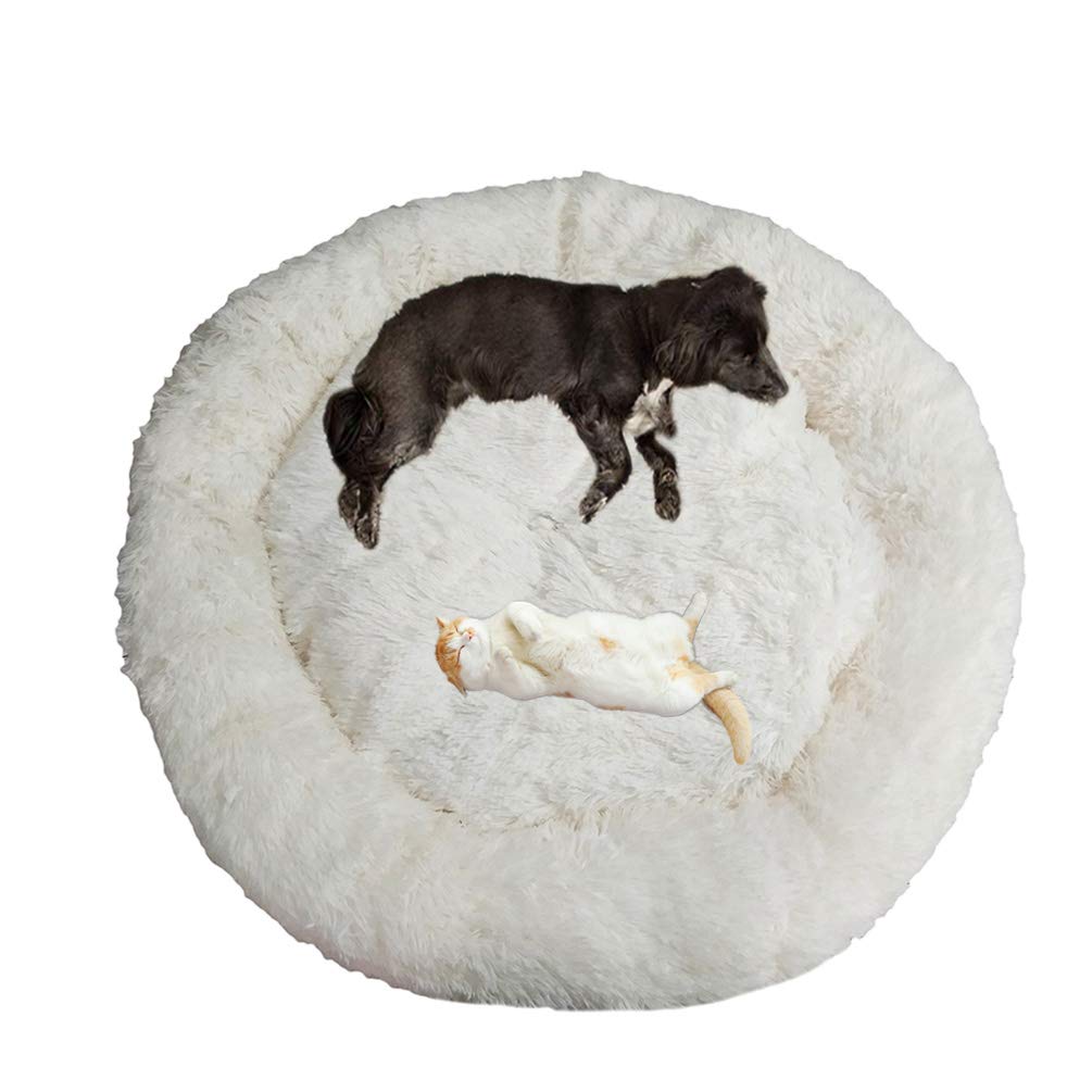 extra large round dog bed