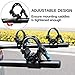 Leader Accessories Hitch Mounted 2 Bike Rack Bicycle Carrier Racks Foldable Rack for Cars, Trucks, SUV’s and Minivans with 2″ Hitch Receiverthumb 3