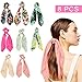 Makone Baby Headband with Bows Infant Nylon Newborn Handmade Bows for Girls