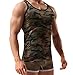 Ouye Men's Camouflage Tank Top Vest