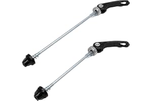 Moicstiy 1Pair Quick Release Bicycle Hubs Bike Wheel Hub Front and Rear Skewers Clip Kit for Mountain Bike