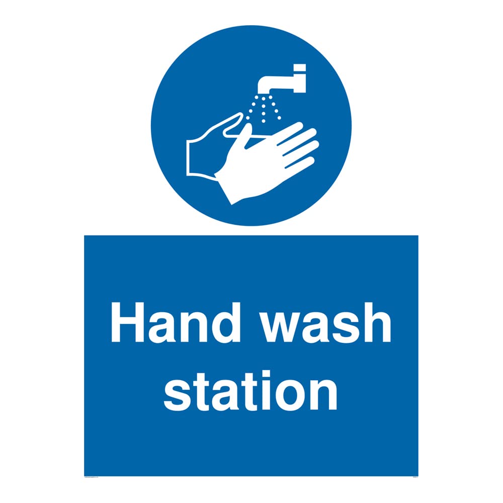 Hand wash station