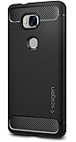 Spigen Rugged Armor Honor 5X Case with Resilient Shock Absorption and Carbon Fiber Design for Huawei Honor 5X - Black
