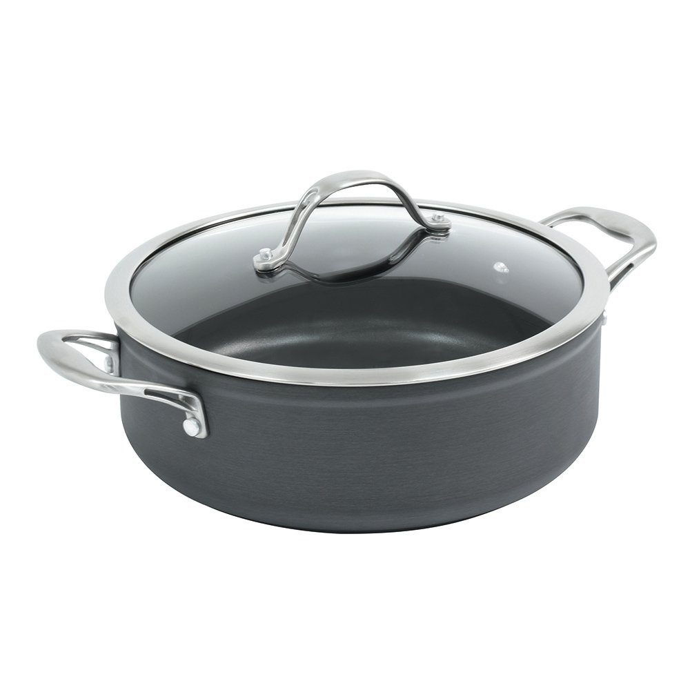 ProCook Professional Anodised Induction NonStick Casserole with Lid