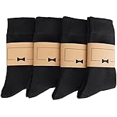 Virmoku Socks For Men Groomsmen Gifts For Men Dot Christmas Dress Socks Wedding 9-13 100% cotton Casual Crew Socks