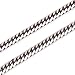 3.6mm Width Titanium Steel Men's / Women's Beveled Curb Chain Fashion Necklace-24 Inch