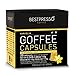 Bestpresso Coffee for Nespresso Original Machine 120 pods Certified Genuine Espresso Flavored Pack Vanilla Pods Compatible with Nespresso Original 60 Days Satisfaction Guarantee