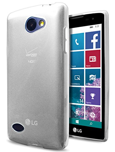 LG Lancet Case, Cimo [Grip] Premium Slim TPU Flexible Soft Case for LG Lancet (2015) - Frosted Clear