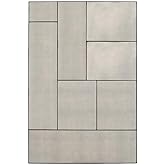 Uttermost Puzzle Piece Glass and Iron Oversized Mirror 09898