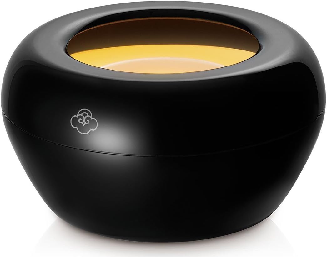 Serene House Room Scent Pod Warmer System for Serene Pod Wax Warmer 35g Capsule System (Large Capsules) (Choice of Model and Fragrance B: LUNA schwarz