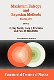 Maximum Entropy and Bayesian Methods, , 9048142202