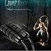 Homello Weighted Jump Rope (1.4 LB) with Memory Foam Handles and 8mm Weighted Speed Cable - for Fitness, Crossfit, Boxing and MMA