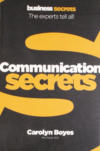 COLLINS BUSINESS SECRETS -- COMMUNICATION