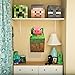 Minecraft Creeper Inside Wall Decal Plus Pig and Cow (Set of 3)
