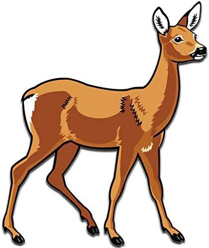 Deer Yard Decoration - Set of 12 with 12 short stakes