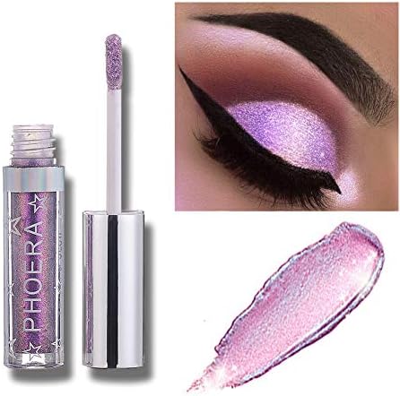 Liquid Eye Shadow Shining Shimmer Long Lasting Waterproof Pearlescent Persistent Waterproof Plate Glitter Natural Cosmetics Powder Shimmer Glitter Liquid Metallic Pigments (#110 Unicorn Hype)