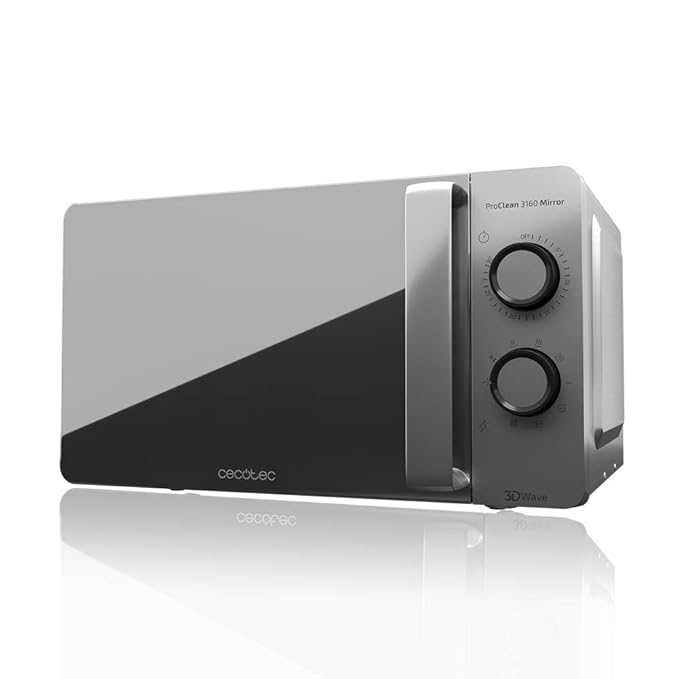 Cecotec Microondas con Grill ProClean 3160 Mirror . Capacidad de ...