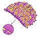 Medifier Swim Cap Floral Petal Retro Style Bathing Caps for Women Purple