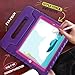 HDE Case for iPad 9.7-inch 2018/2017 Kids Shockproof Bumper Hard Cover Handle Stand w/Built in Screen Protector for New Apple Education iPad 9.7 Inch (6th Gen) / 5th Generation iPad 9.7 Purple Pink